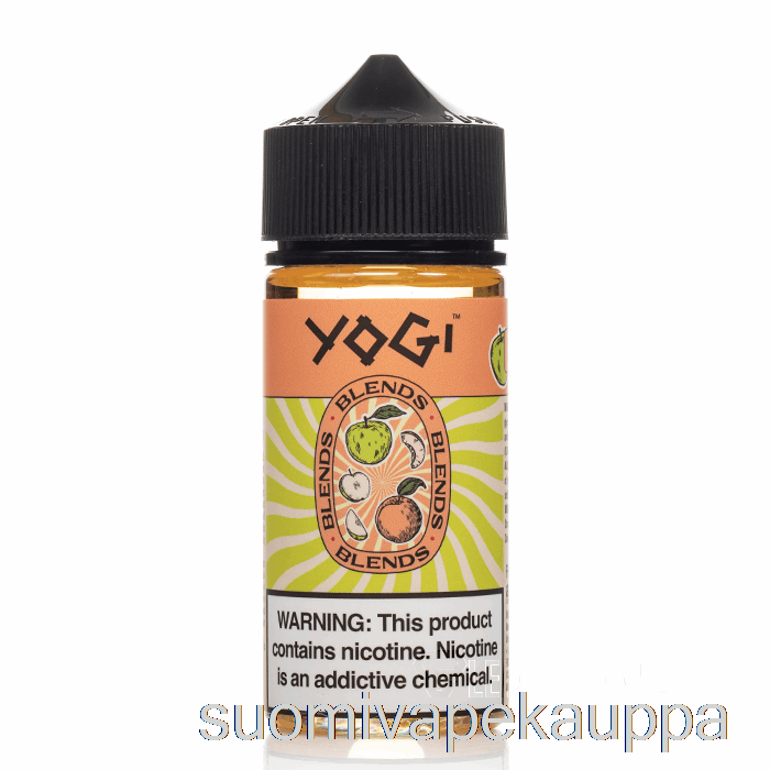 Vape Netistä Omena Persikkajää - Joogisekoitukset - 100ml 3mg